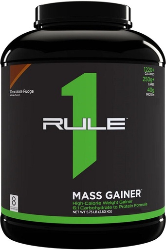Rule One Mass Gainer Chocolate Fudge 2600g